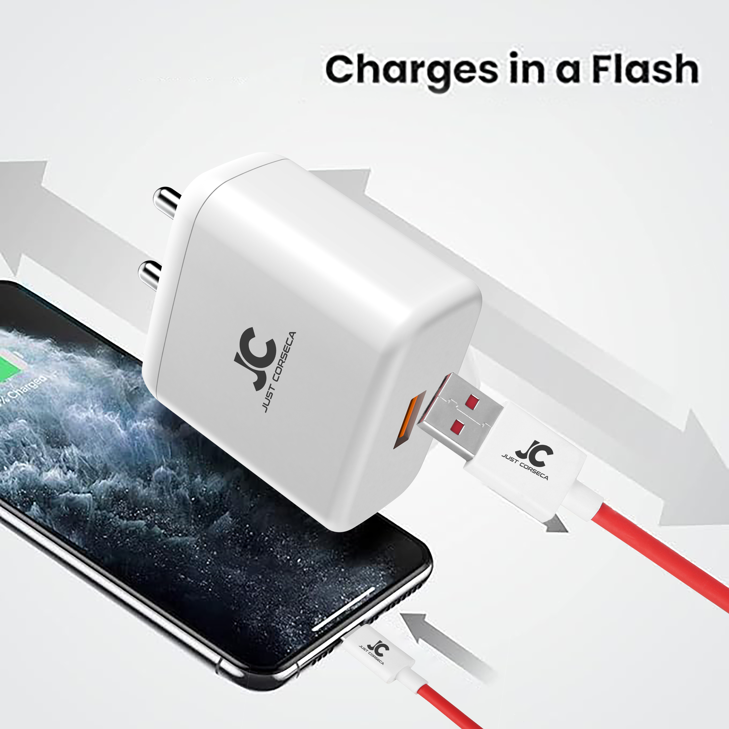 JC SSPEED JST970 PD100W Travel Charger